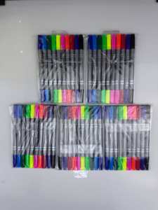 Doble pincel Fineliner caligrafía pintura Graffiti acuarela papelería conjunto 10 colores fieltro dibujo arte marcadores pluma plástico - Product Image 2