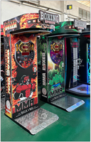 Fabricant de cartes d'arcade à jetons paiement sac de boxe coup de pied correspondant à la vente formation prix de la machine de jeu de boxe électronique