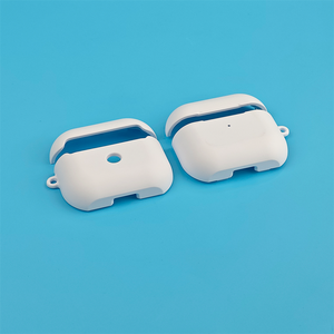 Pour les étuis Pro 3, ensemble de quatre pièces en plastique antichoc avec sublimation 3D, film blanc 3D enduit, housses pour écouteurs, design DIY - Product Image 4