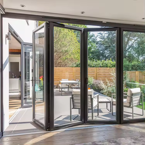 ATMOS <span class=keywords><strong>Porte</strong></span> pliante américaine moderne et légère <span class=keywords><strong>Porte</strong></span> en accordéon <span class=keywords><strong>Porte</strong></span> d'entrée pliante de style asiatique - Product Image 3