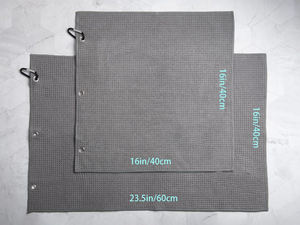 <span class=keywords><strong>Serviette</strong></span> de golf brodée avec logo personnalisé, vente en gros, <span class=keywords><strong>serviette</strong></span> de club de golf personnalisée avec monogramme - Product Image 3