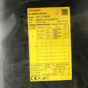 A06B-1474-B128#F321New Original FANUC Cnc Servo Motor Spare Parts Supplier For PLC PAC & Dedicated Controllers - Product Image 2