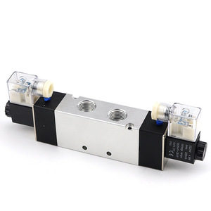 4V420-06 โซลินอยด์วาล์ว 2 ตำแหน่ง 5 ทาง 1/2 นิ้ว DC12V DC24V AC110V AC220V แบบไพล็อต สำหรับควบคุมอุตสาหกรรม - Product Image 3