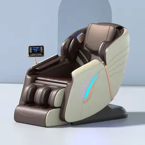 New Patent Sl Track Airbag Wrapped Deluxe Zero Gravity Massage Chair With Full Body