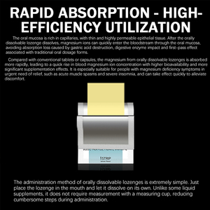 Suplemento herbario orgánico OEM/ODM para aliviar los nervios, relajar los músculos, ayudar a dormir con melatonina, tiras orales, muestra gratuita. - Product Image 2