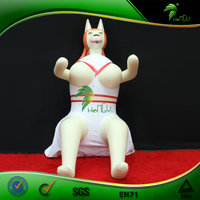 Personnage d'Anime gonflable personnalisé Poupée fille gonflable sexy avec robe Hongyi gonflable Sph