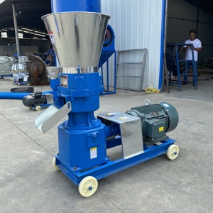 เครื่องผลิตเม็ดอาหารสัตว์ไฟฟ้าประสิทธิภาพสูงแบบออลอินวัน สำหรับแปรรูปถั่วเหลือง ข้าวโพด อาหารสัตว์ ปศุสัตว์ ปลา โค แกะ และการเพาะเลี้ยงสัตว์น้ำ - Product Image 2