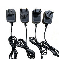 Adaptador de Corriente Conmutado de CA/CC Personalizado de Fábrica, 12V 1A 1.5A 24V 0.5A 100-240V, Enchufe AU US UK, Transformador de Alimentación Variable