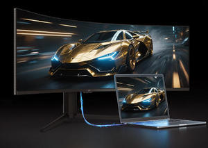 Nuevo Monitor CN FFALCON U9 de 57 Pulgadas, 7680×2160, 120Hz, QD MiniLED, 1000R, Pantalla Curva Tipo Fish Screen para Juegos - Product Image 3