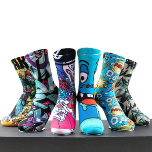 <span class=keywords><strong>Calcetines</strong></span> <span class=keywords><strong>Personalizados</strong></span> <span class=keywords><strong>con</strong></span> Diseño 3D Impresos Digitalmente, <span class=keywords><strong>Calcetines</strong></span> <span class=keywords><strong>con</strong></span> Sublimación Personalizada para Hombre - Product Image 2