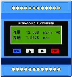 ポータブル長方形オープンチャネルセンサー用超音波流量計ハンドヘルド脈動RS485ステンレス鋼水媒体OEM IP68 - Product Image 4
