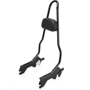 Vente chaude chrome motos <span class=keywords><strong>chopper</strong></span> grand détachable sissy bar coussin de siège dossier arrière en vente - Product Image 4