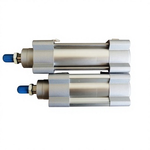 ISO15552 Standard Pneumatic Air Cylinder 32mm Bore 50mm Stroke <b>Double</b> Acting Adjustable Cushion Air Actuator - Product Image 6