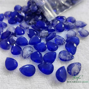 粉色彩色混合散石 - 天然水晶基底染色合成宝石 |   工厂批发 - Product Image 4