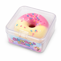 Nouveautés : Donuts croustillants et jouets en peluche en forme de patte de chat - Boules ultra-douces faites à la main au chocolat, menthe et matcha pour garçons et filles