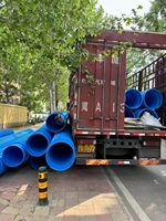 Tuyau de drainage flexible en HDPE ondulé durable DN300/500/600/800, rigidité annulaire, haute pression, PE