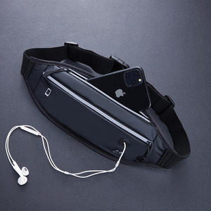Outdoor Sports New Mini Waist Bag Waterproof Nylon PU Running Mobile Phone Bag <b>Men</b> Women Invisible Waist Bag Running <b>Belt</b> Gym - Product Image 4