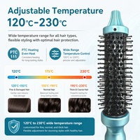 Torlin Nuevo Estilo Rizador de Pelo Universal para Salón, Azul, 32MM, 60W, RV PTC PC+ABS, para Uso Doméstico, Cabello Fino y Grueso