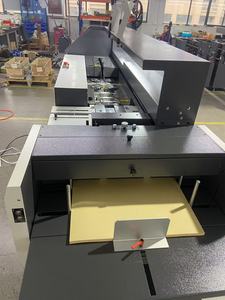 Rilegatrice FRONT H300F Versione PLC, Carrello Servoassistito, Alimentatore Automatico Copertine, Piegatura a 4 Linee, Raccolta Libri, HMI da 10.1" - Product Image 4
