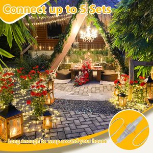 100M IP68 Indoor/Outdoor App-Controlled LED String Fairy <b>Light</b> Christmas <b>Tree</b> Style Decorative Lighting Holiday Wedding Party - Product Image 5