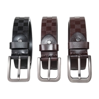 Ceinture en cuir pleine fleur de créateur pour hommes Ceintures d'accessoires en cuir véritable Ceintures pleine fleur en cuir véritable pour hommes