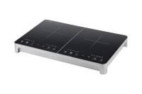 2025 nouveau Design 220V ~ 240V Double cuisinière à induction électrique invisible pour table de cuisson à induction invisible de comptoir