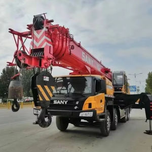 Grue mobile d'occasion Sany 90t de haute qualité, certifiée EPA, performances fiables pour les travaux d'infrastructure - Product Image 1