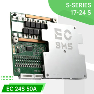 EC BMS 50A 13S-24S con aplicación BT, paquete de baterías de alta corriente LiFePO4, BMS LiFePO4, BMS y balanceador en oferta. - Product Image 1