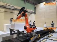KUKA 6 axes bras de robot industriel pierre de formation libre traitement du marbre nouvel état noyau moteur engrenage restaurant vente au détail