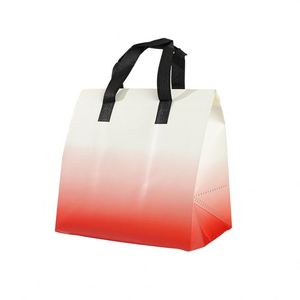 Sac isotherme jetable Uchampak imperméable pour plats à emporter, sac isotherme souple écologique, sac isotherme coloré non tissé - Product Image 1