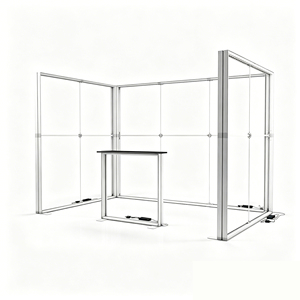 Stand de Exhibición con Caja de Luz Iluminada de Doble Cara y Gráficos de Alta Definición sin Marco para <span class=keywords><strong>Ferias</strong></span> y Exposiciones - Product Image 2