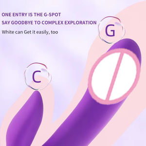 Consolador vibrador doble de 10 frecuencias, juguete sexual para mujeres para adultos, productos eróticos al por mayor de China para masturbación de niñas, masajeador AV - Product Image 3