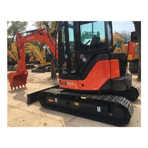 Mini-excavatrice d'occasion Hitachi 50 de 5 tonnes de marque japonaise, meilleur prix, faible nombre d'heures de travail - Product Image 1
