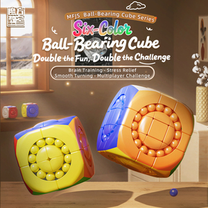 <span class=keywords><strong>Cubo</strong></span> Mágico Giratorio MoFang JiaoShi <span class=keywords><strong>3x3</strong></span>, Rompecabezas, Juego de Ingenio para Adultos, Doble Modo de Juego, <span class=keywords><strong>Cubo</strong></span> Mágico Antiestrés - Product Image 2