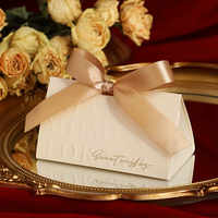 Boîtes à dragées personnalisées haut de gamme en papier d'art pour mariages, fournisseurs et grossistes, organisateurs d'événements, emballages de luxe pour bonbons, OEM ODM