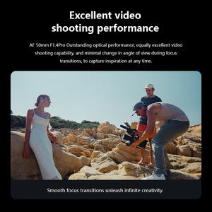 Objectif Standard Plein Format VILTROX AF 50mm F1.4 Pro en Alliage d'Aluminium à Grande Ouverture pour A7C A7SIII A7III <span class=keywords><strong>A7RIV</strong></span> A9 ZVE1 A93 - Product Image 6