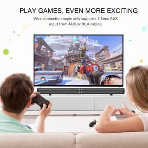 Samtronic Haut-parleur Bluetooth <span class=keywords><strong>2</strong></span>-en-<span class=keywords><strong>1</strong></span> avec Subwoofer Externe Long Audio LP-1807 et Son Surround Virtuel Effet Mural Echo - Product Image 3