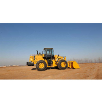 Cargadora de Ruedas China de 5t con Cucharón de 3cbm en Venta Sem653D Sem653f