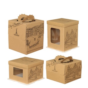 Alta qualità sostenibile Eco-Friendly cibo bar portatile scatole di imballaggio di carta per prodotti da forno biscotti pasticcini - Product Image 5