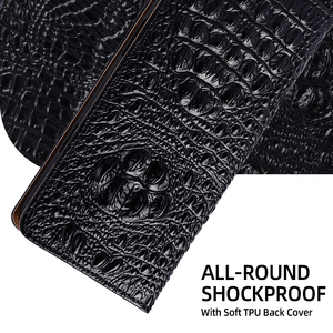 Funda Clásica de Cuero Genuino Tipo Flip, Protectora y Resistente a Impactos para <span class=keywords><strong>Samsung</strong></span> Galaxy S26 Ultra S25 S24 <span class=keywords><strong>S23</strong></span> Plus - Product Image 5