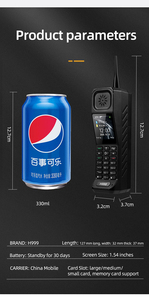 โทรศัพท์มือถือคลาสสิคเรโทร 1.54 นิ้ว รุ่น Brother <span class=keywords><strong>H999</strong></span> แบตเตอรี่อึด ใช้งานได้นาน รองรับ 3G & 4G - Product Image 5