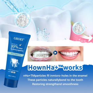 Tùy chỉnh giá rẻ Miệng răng Làm sạch bảo vệ nướu răng fluoride miễn phí kem đánh răng với Nano Hydroxyapatite - Product Image 5