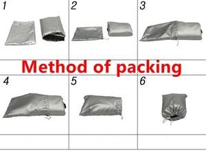 Housse de protection de moto pour Gl1800 <span class=keywords><strong>Goldwing</strong></span> Versys <span class=keywords><strong>1000</strong></span> Vn800 Universal Outdoor UV Protector Dustproof Scooter Polyester AAAAA - Product Image 5