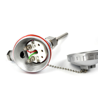 BRIGHT Haute Qualité 6*100MM K Type K Thermocouple Capteur Thermocouple avec Tête de Thermocouple