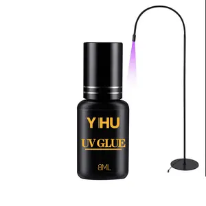 UV LED lamp natural extension adhesive sensitive use lash glue for eyelash extensions