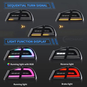 DK ไฟท้าย FN2 FD2 LED สำหรับ <span class=keywords><strong>Honda</strong></span> <span class=keywords><strong>Civic</strong></span>, ไฟท้าย2012 <span class=keywords><strong>2006</strong></span>ไฟท้ายรถไฟท้ายรถยนต์ไฟท้ายรถยนต์ไฟท้ายรถยนต์ไฟท้าย - Product Image 2