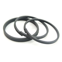 Bague d'usure en PTFE rempli de carbone à prix de gros, bande de roulement robuste pour composants de joint de piston de vérin pneumatique