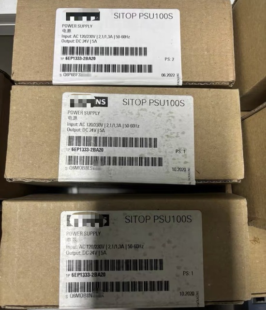 6EP1333-2BA20 Original Brand New SITOP PSU100S 24 V/5 a Stabilized Power Supply 6EP1333-2BA20