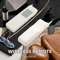 Modul penerima Relay 433Mhz nirkabel Universal, DC 12V 12 CH untuk pintu pemancar Lora garasi, pembelajaran gerbang kontrol jarak jauh
