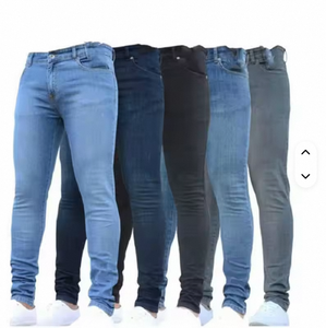 Jeans de Mezclilla de Alta Calidad, Precios Bajos, Unisex, Tallas Variadas, Corte Recto, Ajuste Delgado, Venta al Por Mayor, Todas las Temporadas, Para Todas las Edades - Product Image 4